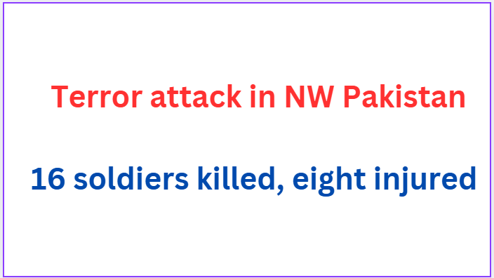 Terror attack in NW Pakistan